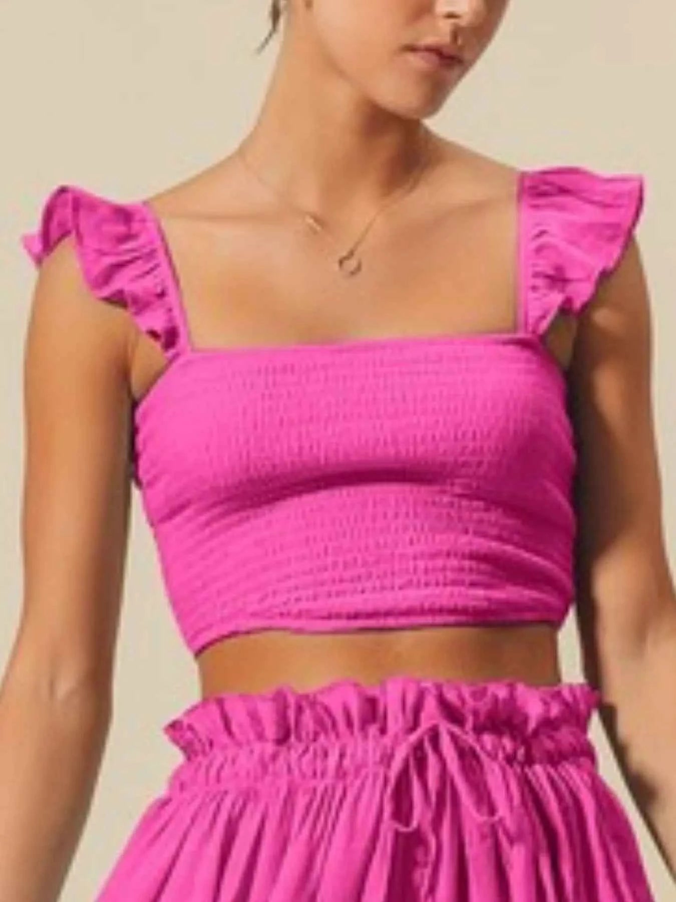 SO ME Smocked Top and Flowy Maxi Skirt Set 2f5bc8f8-cd37-4971-bd25-6511f3fa145d-Max-Origin