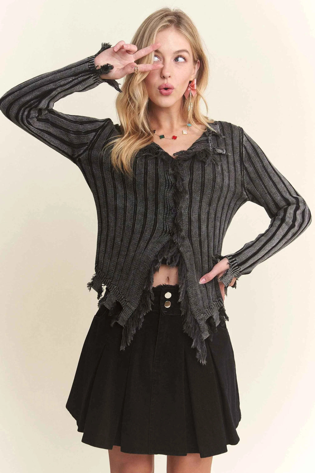 ADORA Distressed Edge Washed Sweater CHARCOAL GREY 2f75f183e87a469d9148c2d878f0a1d6-Max-Origin