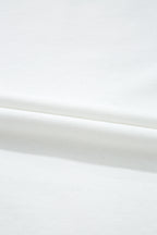 White Fake Two-Piece Lace Long Sleeve Drop Shoulder Tee 2f9d1398b17f1cdc