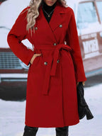 Double-Breasted Tie Waist Coat 2fb4ee0f-89f1-4a34-bc40-7418df4efe4e-Max-Origin