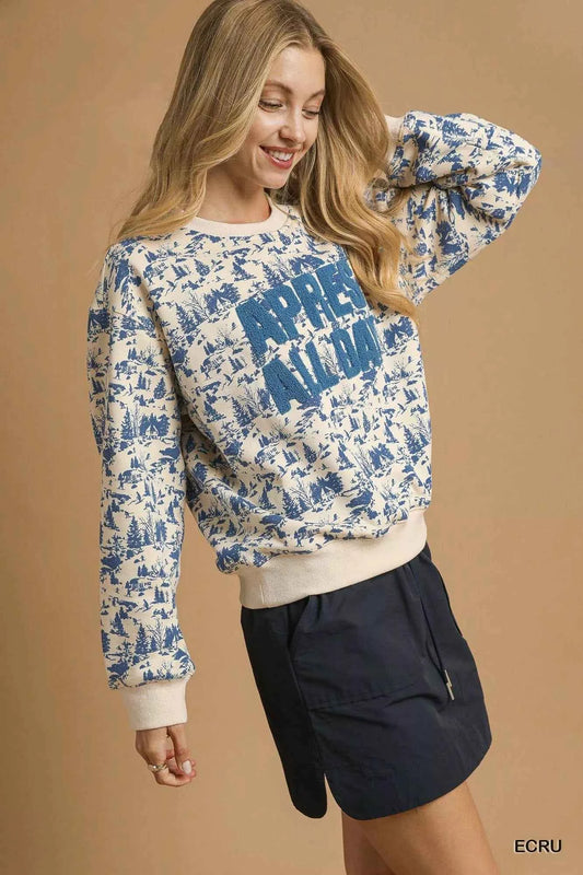 Scenic Print Cropped Sweatshirt 2fef2e7e-d471-4f7a-9ae3-6dee57200bd4-Max-Origin