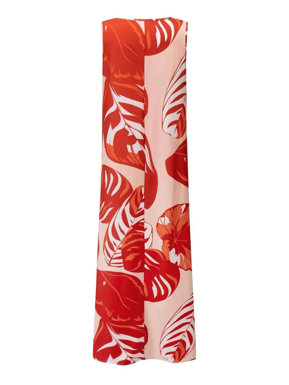 Printed Round Neck Mini Tank Dress 2ff586f5-4137-4b1b-9a0c-2df7ae7a6e4c-Max