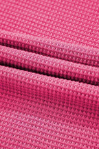 Solid Color Textured Buttoned Shirt and Casual Pants Set 301cf961-7a45-4b78-9769-80b37d1332bb-Max-Origin