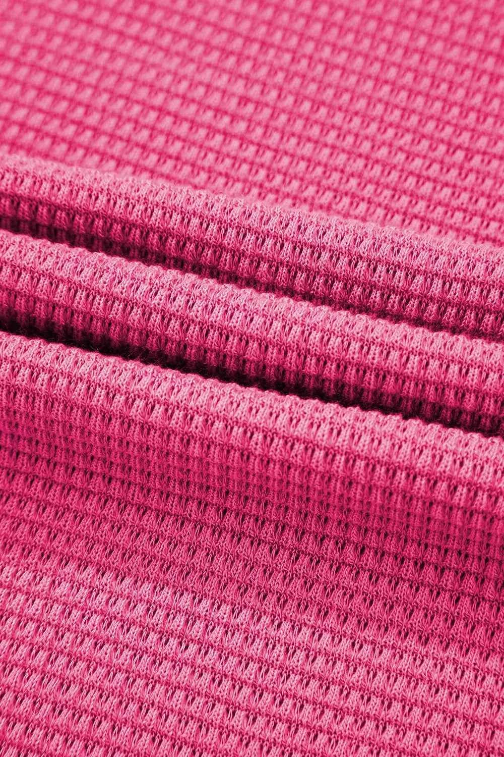 Solid Color Textured Buttoned Shirt and Casual Pants Set 301cf961-7a45-4b78-9769-80b37d1332bb-Max-Origin