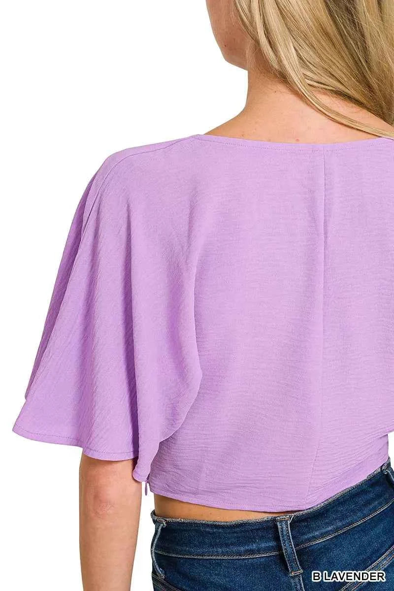 Zenana Woven Airflow Twisted Top & Wide Leg Pants Set 3025c8714fcd4dc3892286b34503442f-Max-Origin