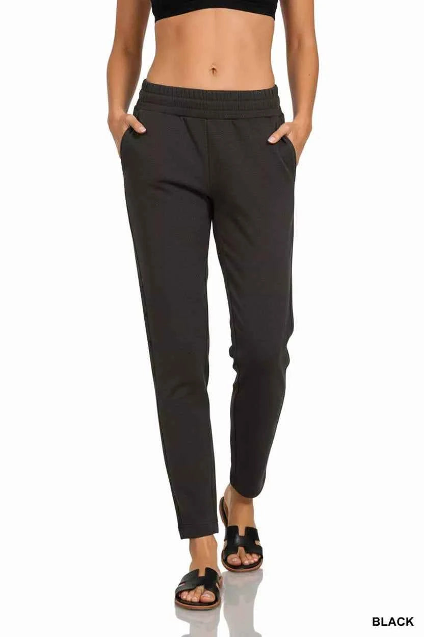 Zenana Scuba Capri Sweatpants with Pocket 30535f82-6396-4be7-9eaf-892ef60d57b1-Max-Origin
