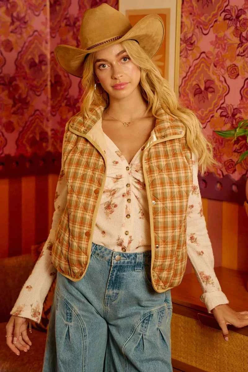 BiBi Textured Floral Printed Button Up Shirt With Shrried 3069d4450a694edfb00f45b5aee70605-Max-Origin