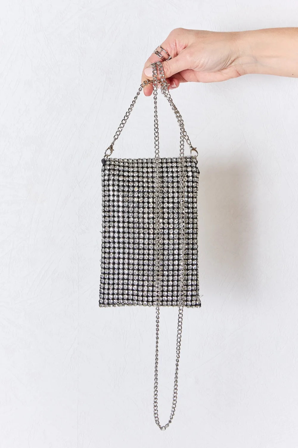 Forever Link Rhinestone Mini Crossbody Bag 3088b4e3-ad3b-4824-8388-d6575b8ccf1d-Max