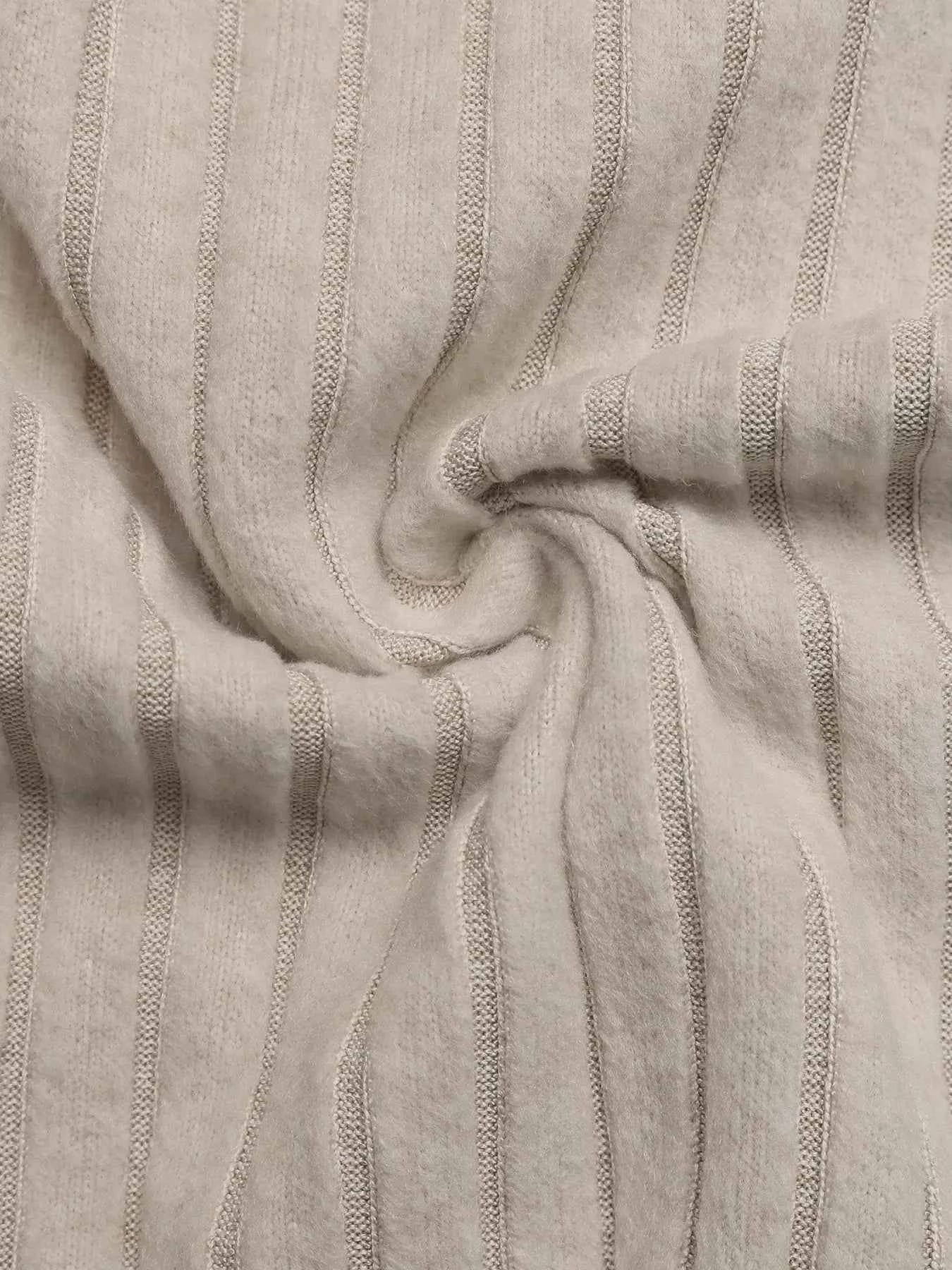 Lace Detail Ribbed Knit Long Sleeve T-Shirt