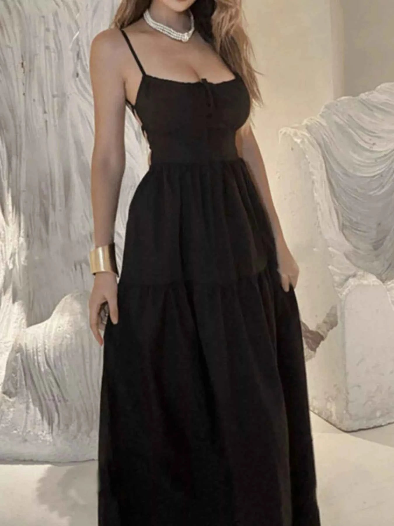 Lace Up Back Maxi Cami Dress 30db641d-2e85-45f4-98b1-66e73df5e3e6-Max-Origin