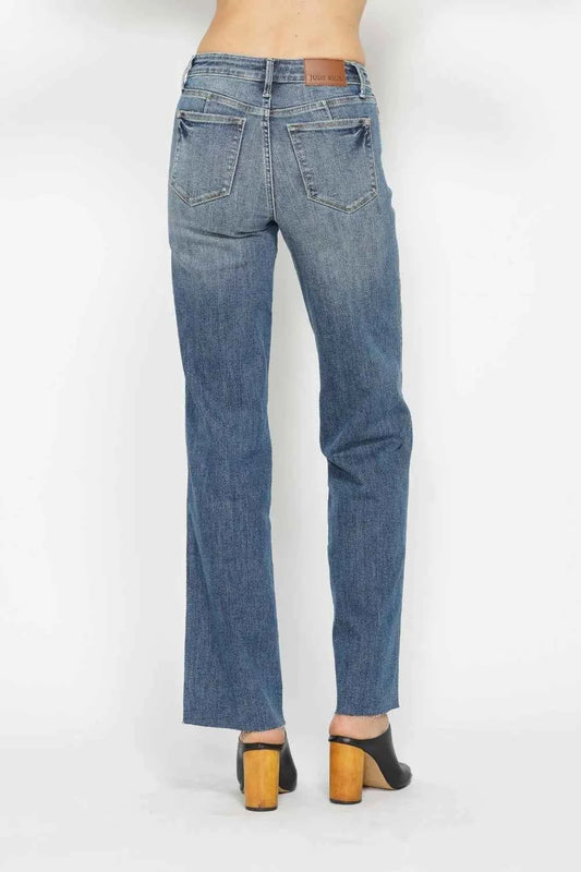 Full Size Tummy Control Straight Jeans 30e2b003-a795-4892-b02c-15fb371a80cd-Max
