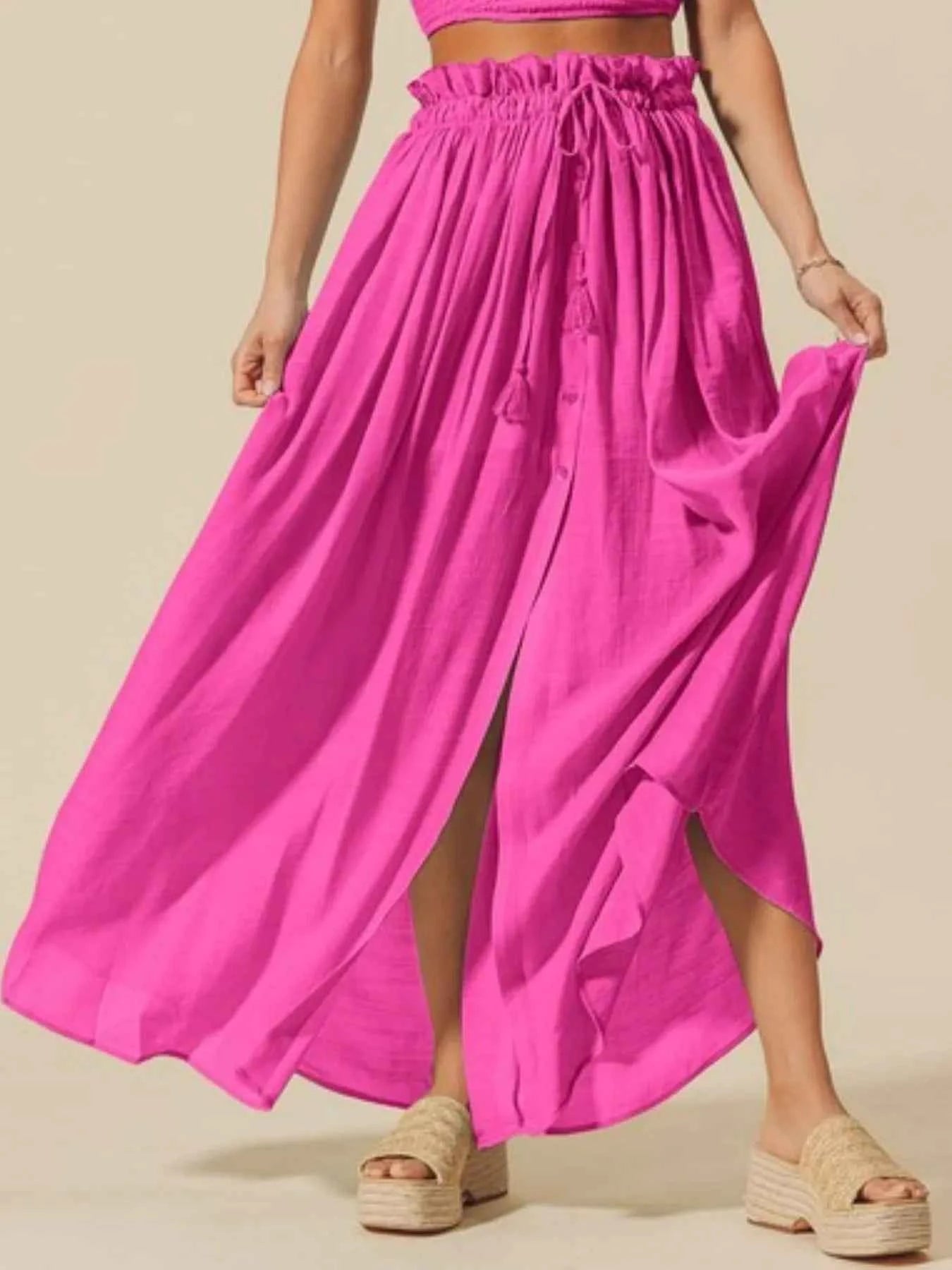 SO ME Smocked Top and Flowy Maxi Skirt Set 310c4b6f-5455-4f1a-95fc-c3f03766230e-Max-Origin
