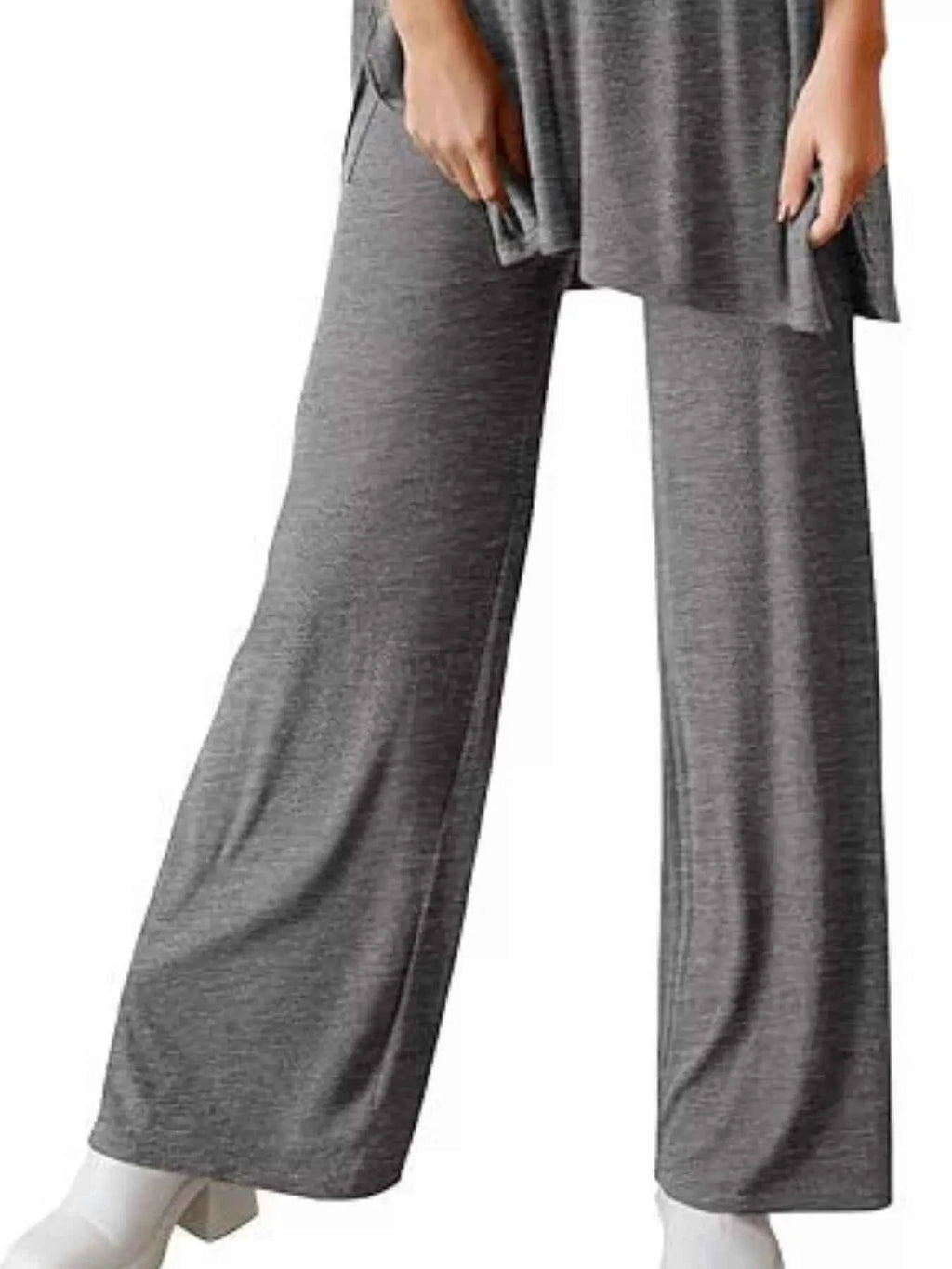 Slit Round Neck Top and Pants Set 31f26aff-3c50-445c-910a-6061b05fbee6-Max-Origin