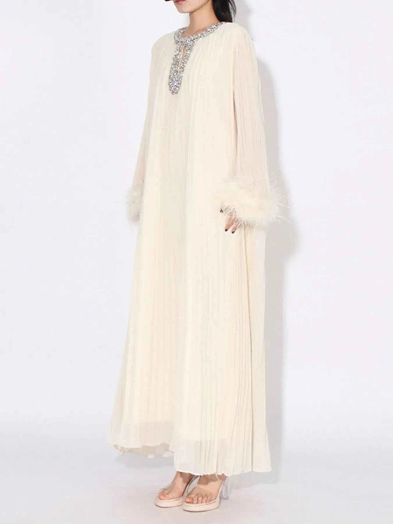Rhinestone Long Sleeve Maxi Dress 31f9e95e-c312-408f-89fa-c3f93b83fc13-Max-Origin