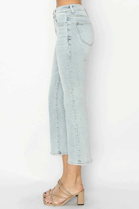 Full Size Mid Rise Cropped Flare Jeans 324de9aa-7a30-4e2d-9b18-0b54ece85724-Max
