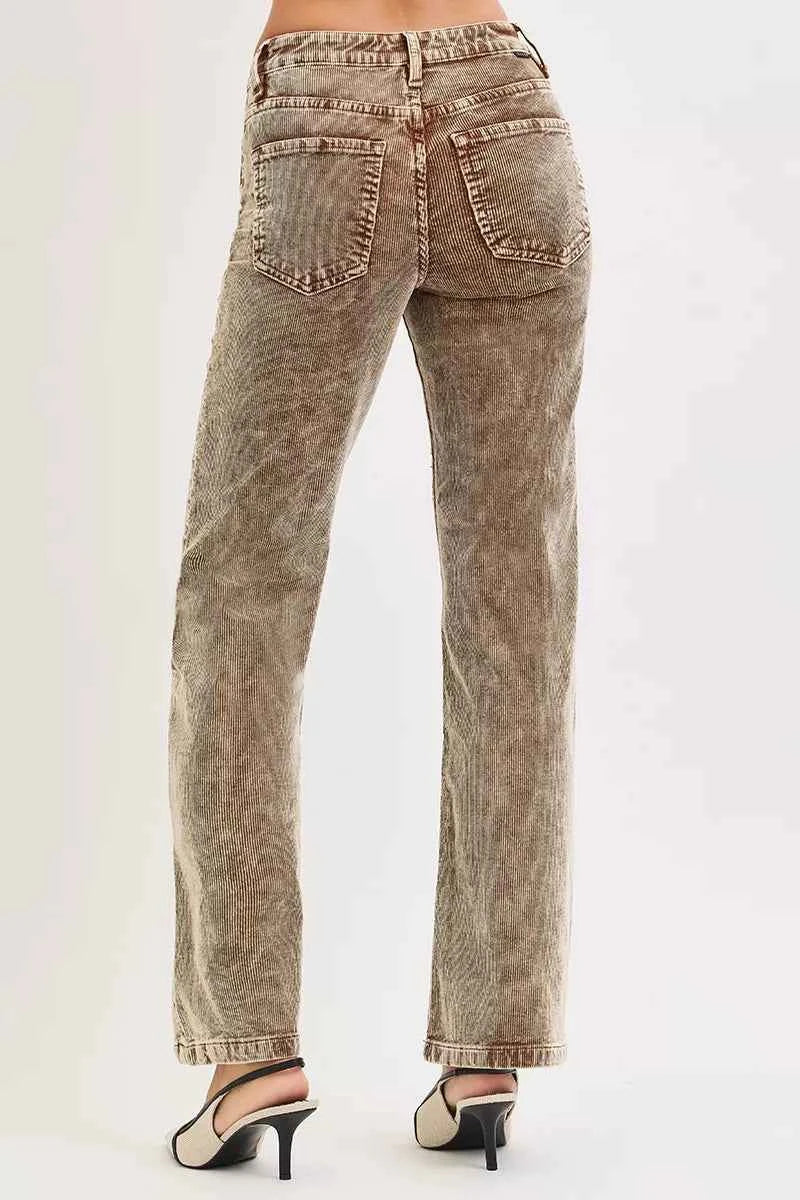 Tummy Control Mid Rise Straight Leg Corduroy Pants 32a1f036-1ee8-475d-8f11-e9921a6760ed-Max-Origin