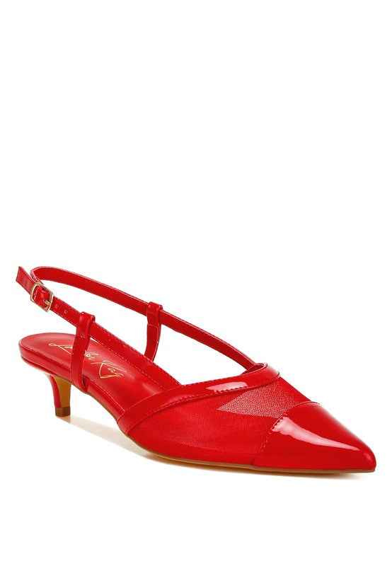 Temptress Mesh Slingback Sandals 32c692e8-1b8b-49cf-a533-99e6aff931a8