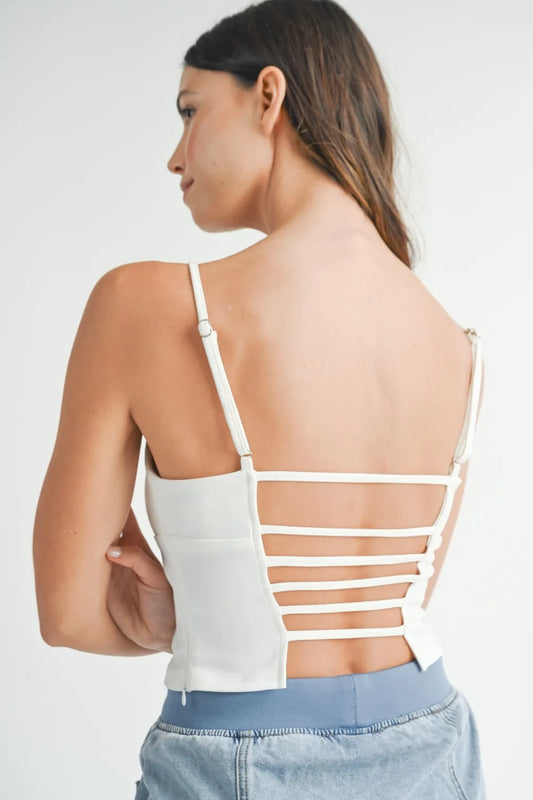 MABLE Strappy Back Cropped Cami 32f56474-f85c-4a80-ba69-0969ba92255f-Max