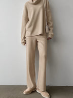 Turtleneck Long Sleeve Top and Pants Set 32fb7d90-7f2d-423b-9308-c1e745496db1-Max