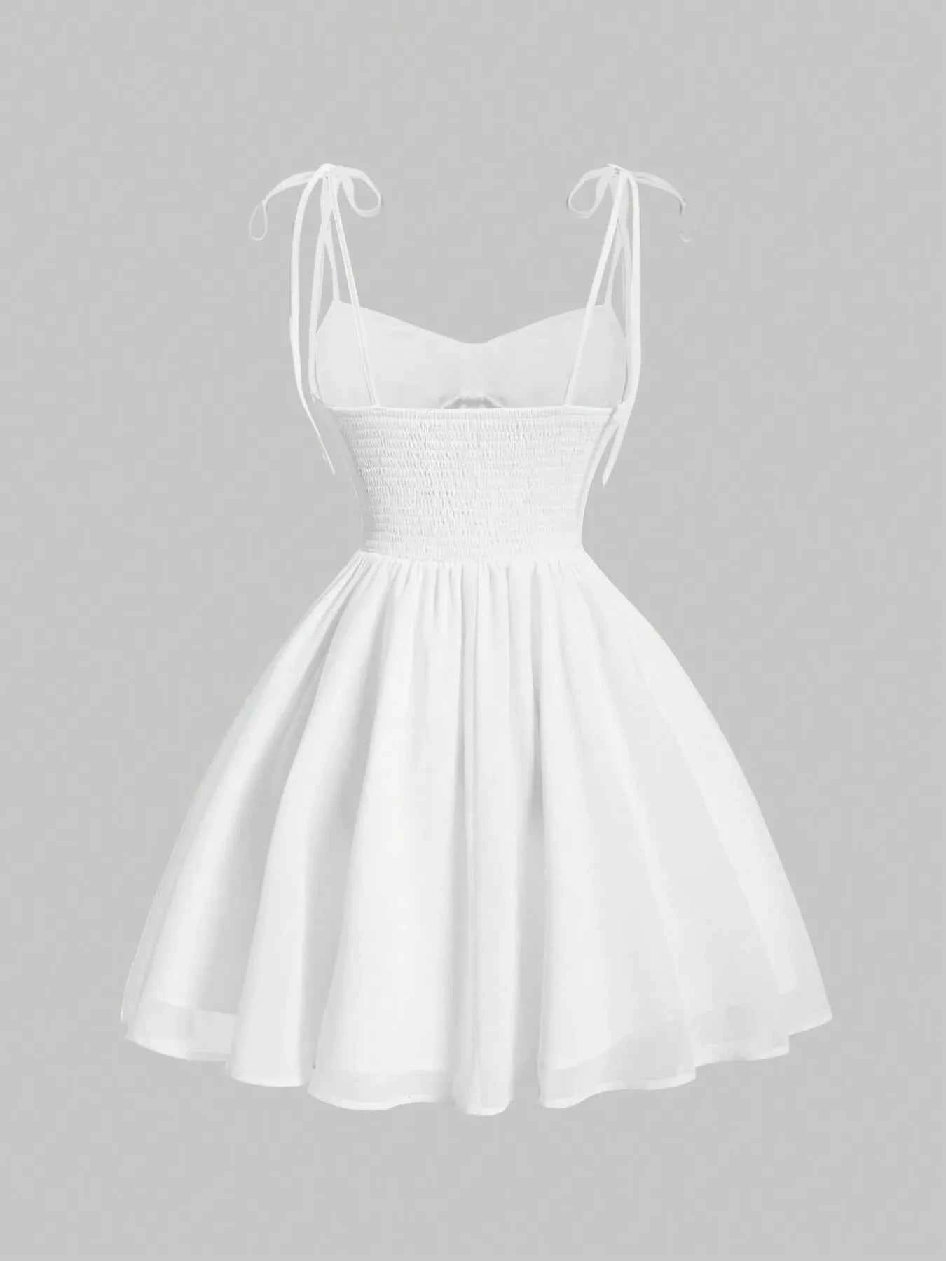 Tie-Shoulder Sweetheart Neck Mini Dress 3328f33d9e174c41ae7f31cec7140c32-Max-Origin