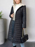 Zip Up Quilted Hooded Puffer Coat Black 33412ef7f45e48a0afb1b9f1abb3eb1d-Max-Origin