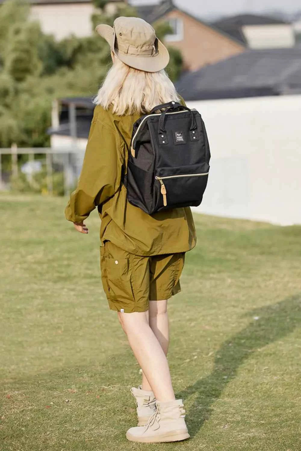 Himawari Waterproof Canvas Backpack Bag with Side Pockets 3341b895-4173-481f-a4f0-95e4d1a217d2-Max