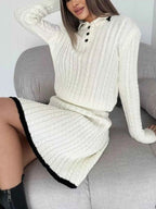 Cable Knit Long Sleeve Top and Skirt Sweater Set 33552f64-bee1-490b-8cef-86269b6e2aca-Max-Origin