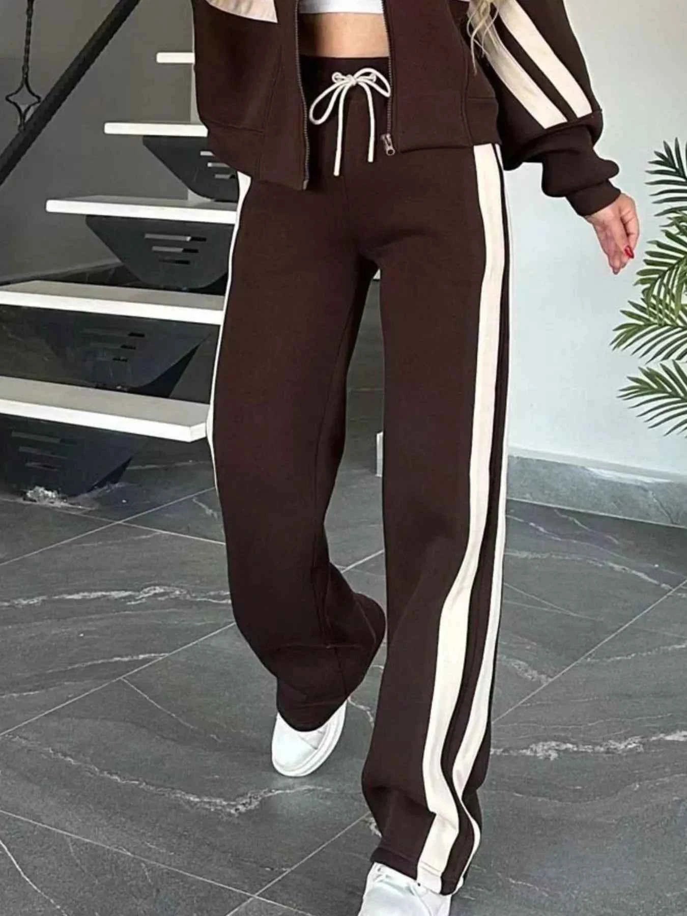 Full Size Contrast Stripe Zip Up Jacket and Pants Set Plus Size 337b2673-4b4f-4c56-859d-f0b275474b27-Max-Origin
