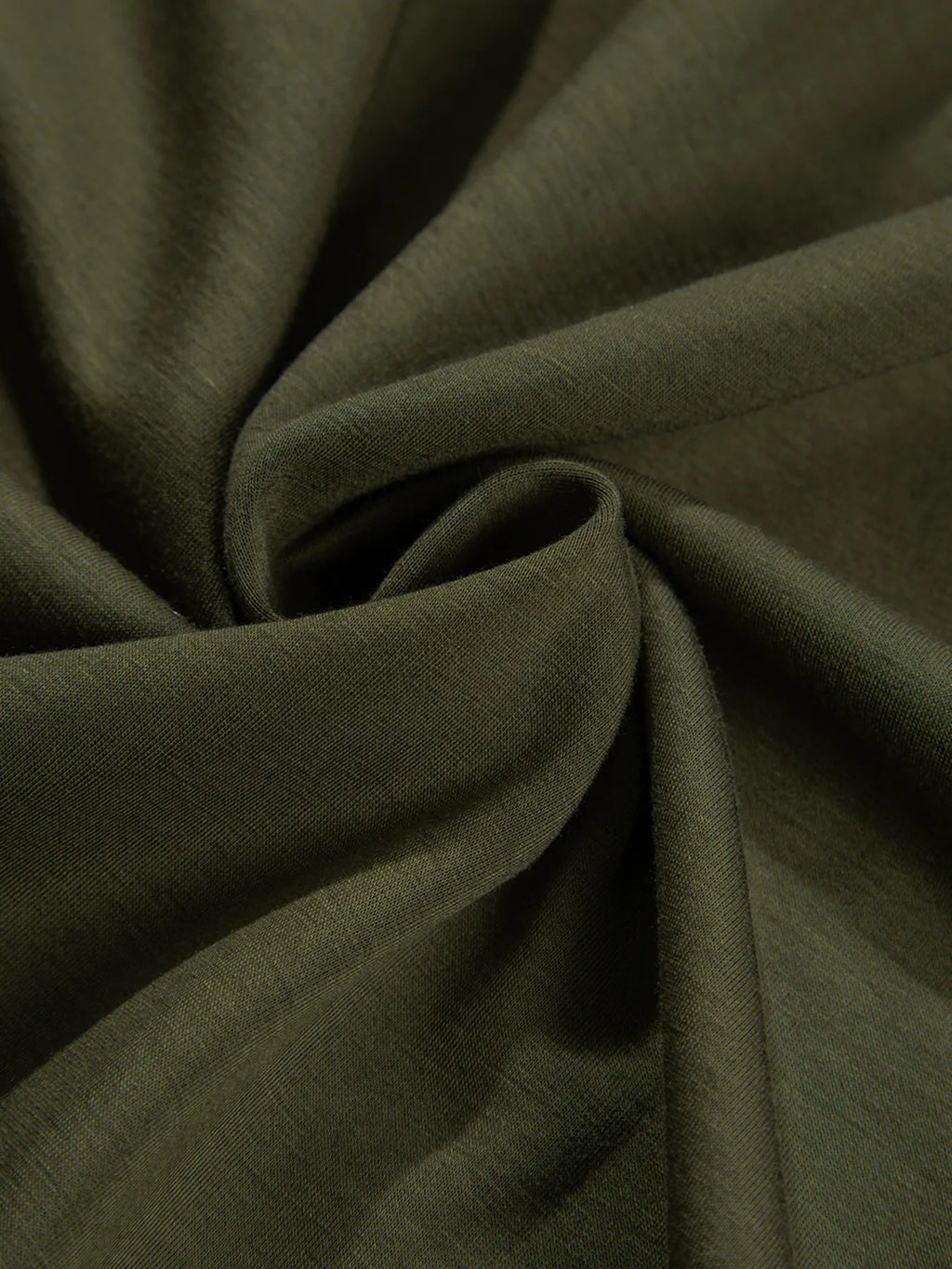Solid Color Ruched Detail Long Sleeve Midi Dress 3396e384467643839c05703a30ad224a-Max-Origin