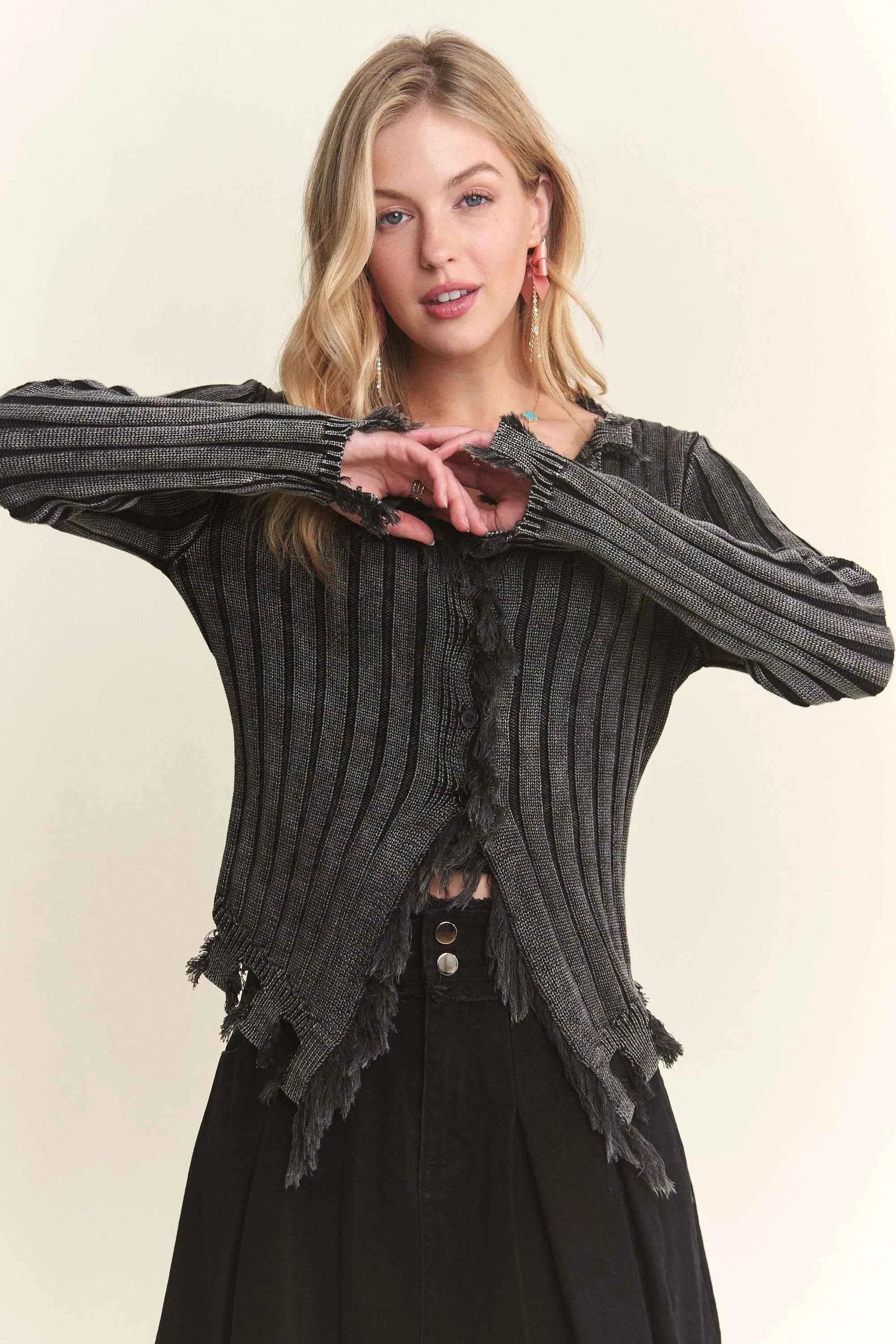 ADORA Distressed Edge Washed Sweater 33dcb2415260418d9fc5c00e332baf7b-Max-Origin