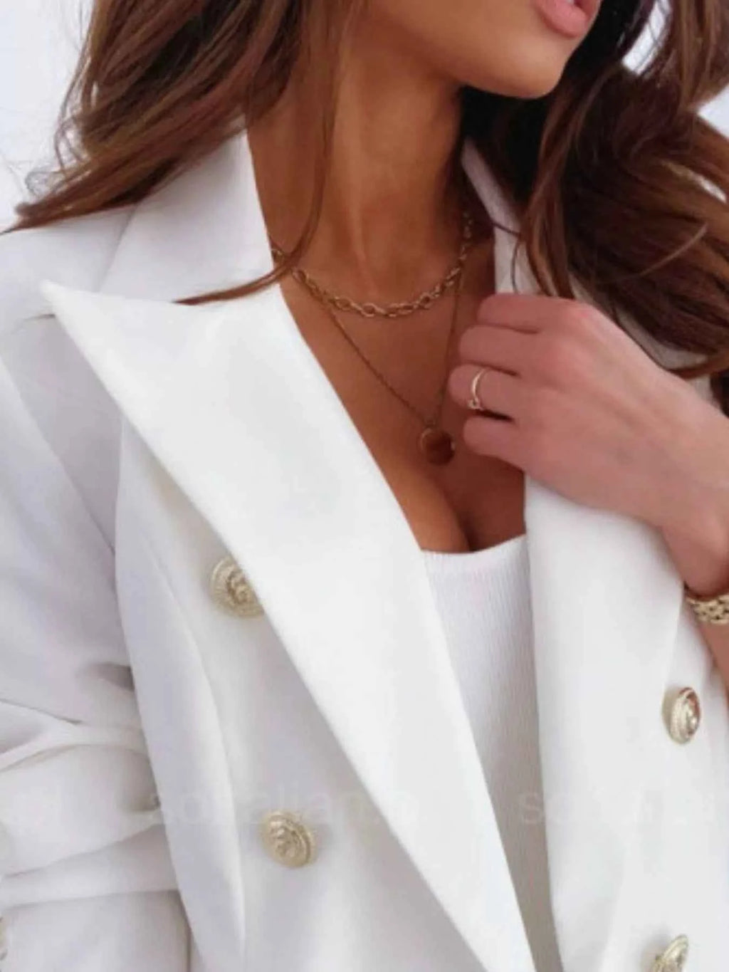 Double-Breasted Long Sleeve Blazer 344d64b9-f27c-485b-b81f-94e969594f79-Max-Origin