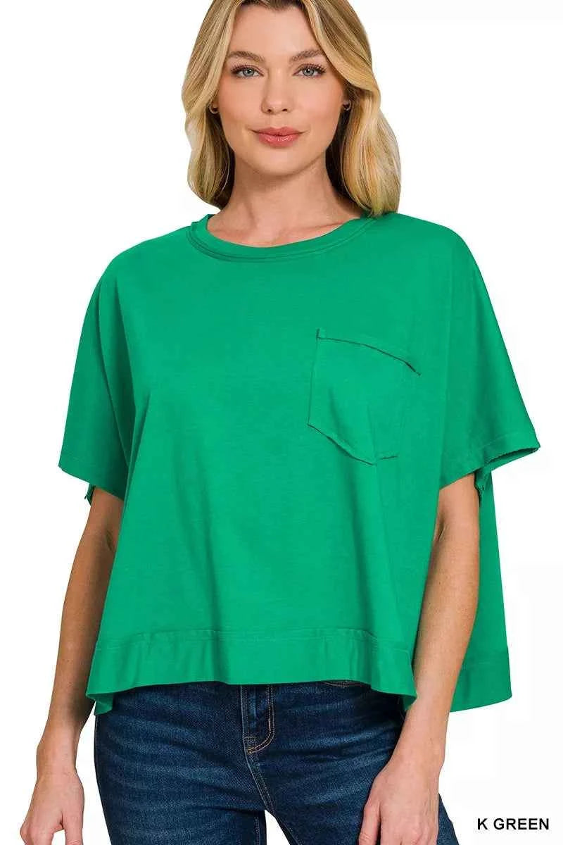Zenana Exposed Seam Boxy Top 344d74c5a3bd474fbb7dda55c7062771-Max-Origin