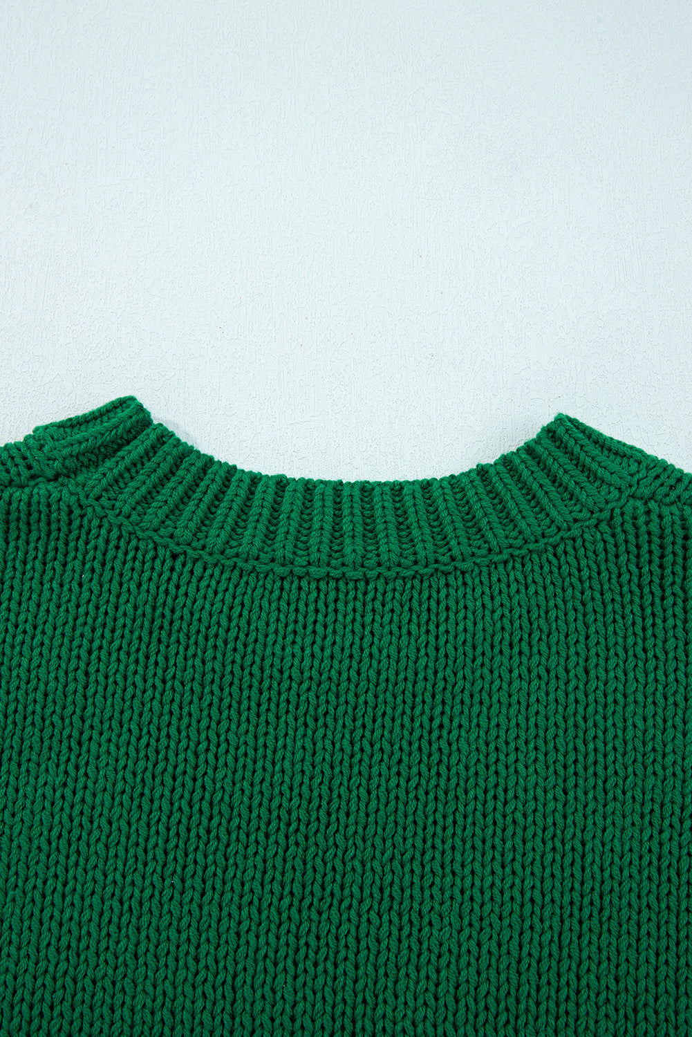 Evergreen Plaid Bow Graphic Christmas Sweater 3452455205e1de31
