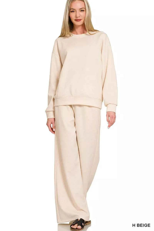 Zenana Scuba Crewneck Pullover and Pants Set 345b9e80a116445b9a96afbd753f59ef-Max-Origin