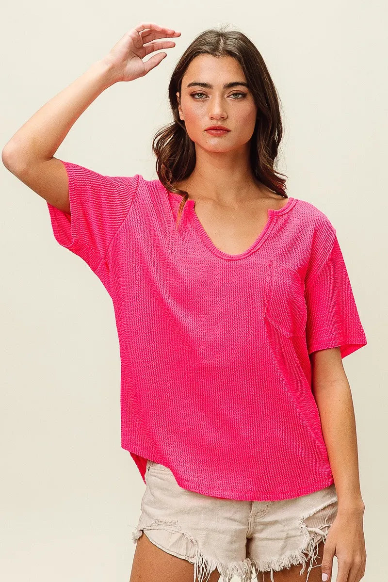 BiBi Waved Rib U Neck Top With Front Pocket 345c2133f5d8434da731fc53a0ea4fe6-Max-Origin