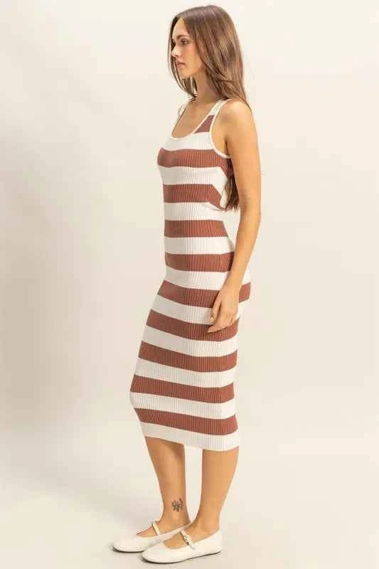 HYFVE Striped Scoop Neck Wide Strap Knit Dress 3469acef-c4f9-4aab-98c3-82e93991c8a2-Max-Origin