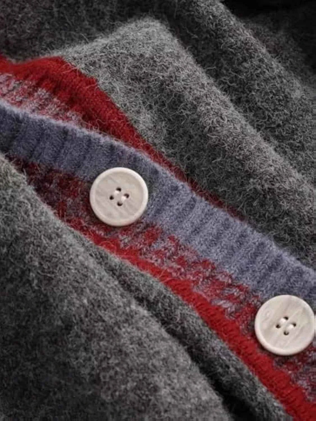 Striped Trim Button-Up Knit Cardigan 34b5649f-cea0-489d-8305-158c2754387b-Max-Origin