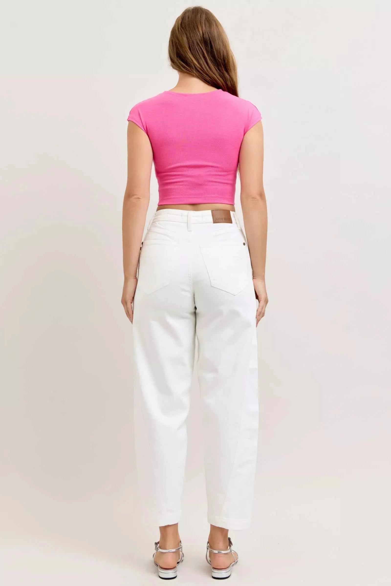 Judy Blue High-Waisted Rigid Magic Panel Barrel Jeans 34b583d5-afbb-4310-96af-822afb97fc96-Max-Origin