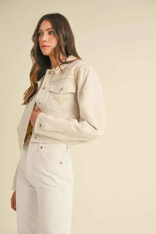 MABLE Embroidered Quilted Cropped Jacket 34d378ac3e79476085f28b95ce0f1fe0-Max-Origin