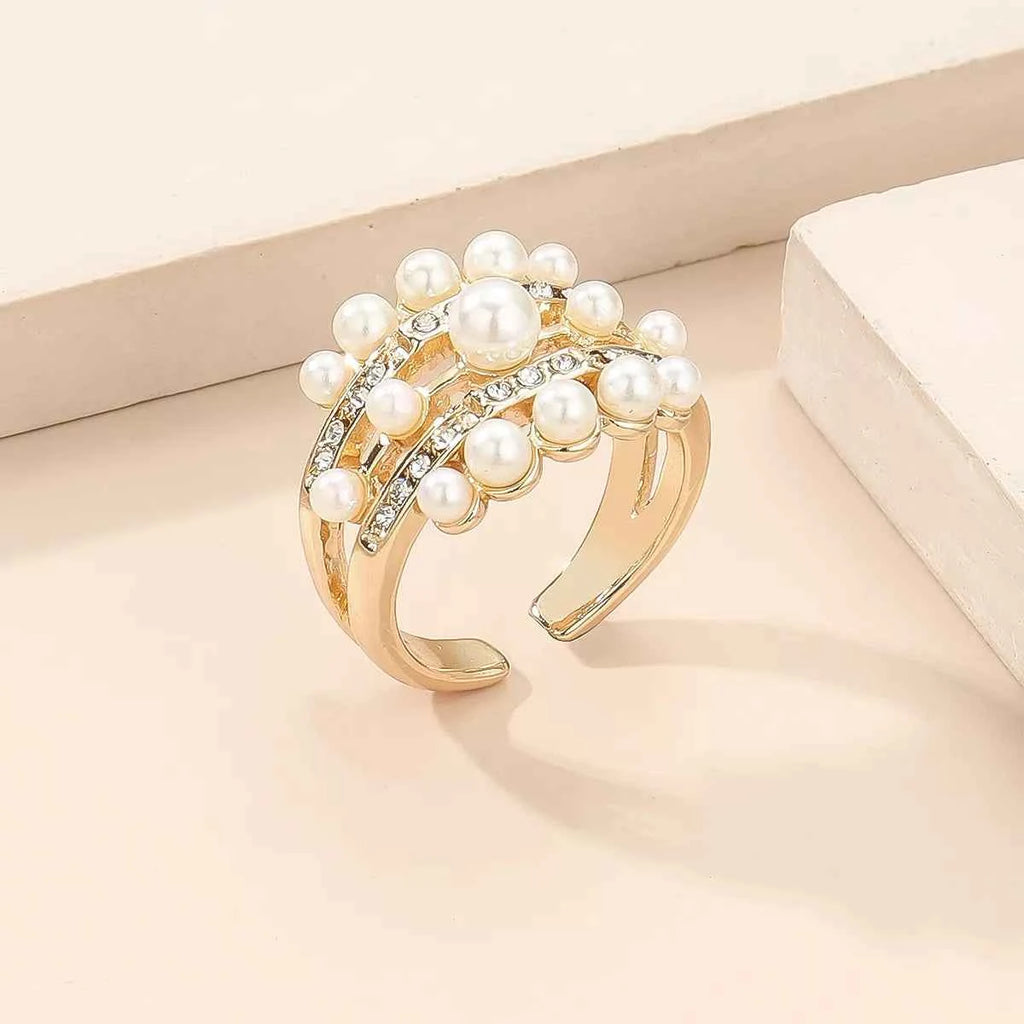Pearl 18K Gold-Plated Open Ring 34ebbb18-8d14-4d52-a587-f8c81527dab9-Max-Origin