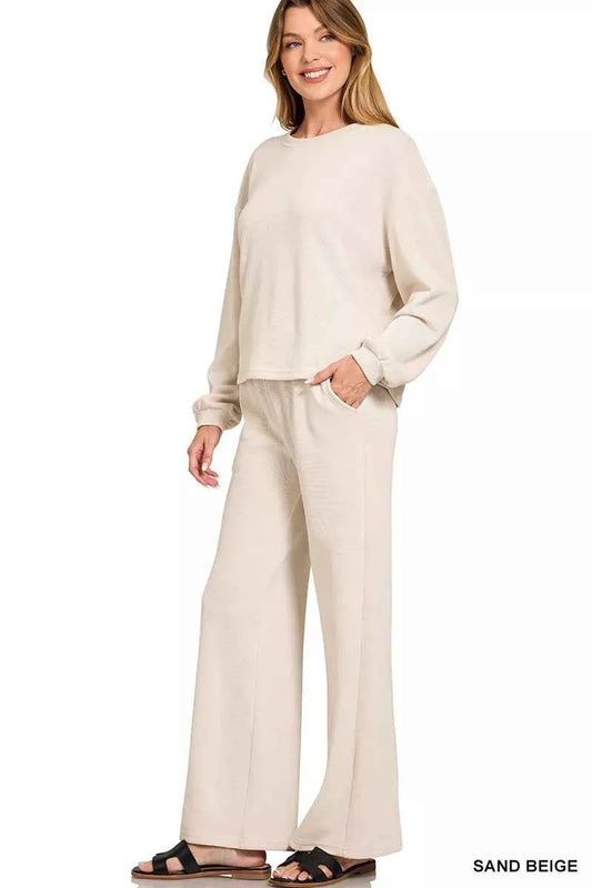 Zenana French Rib Pullover and Pants Set SAND BEIGE 34efa43bc80143eba881c1e2e5f33d12-Max-Origin