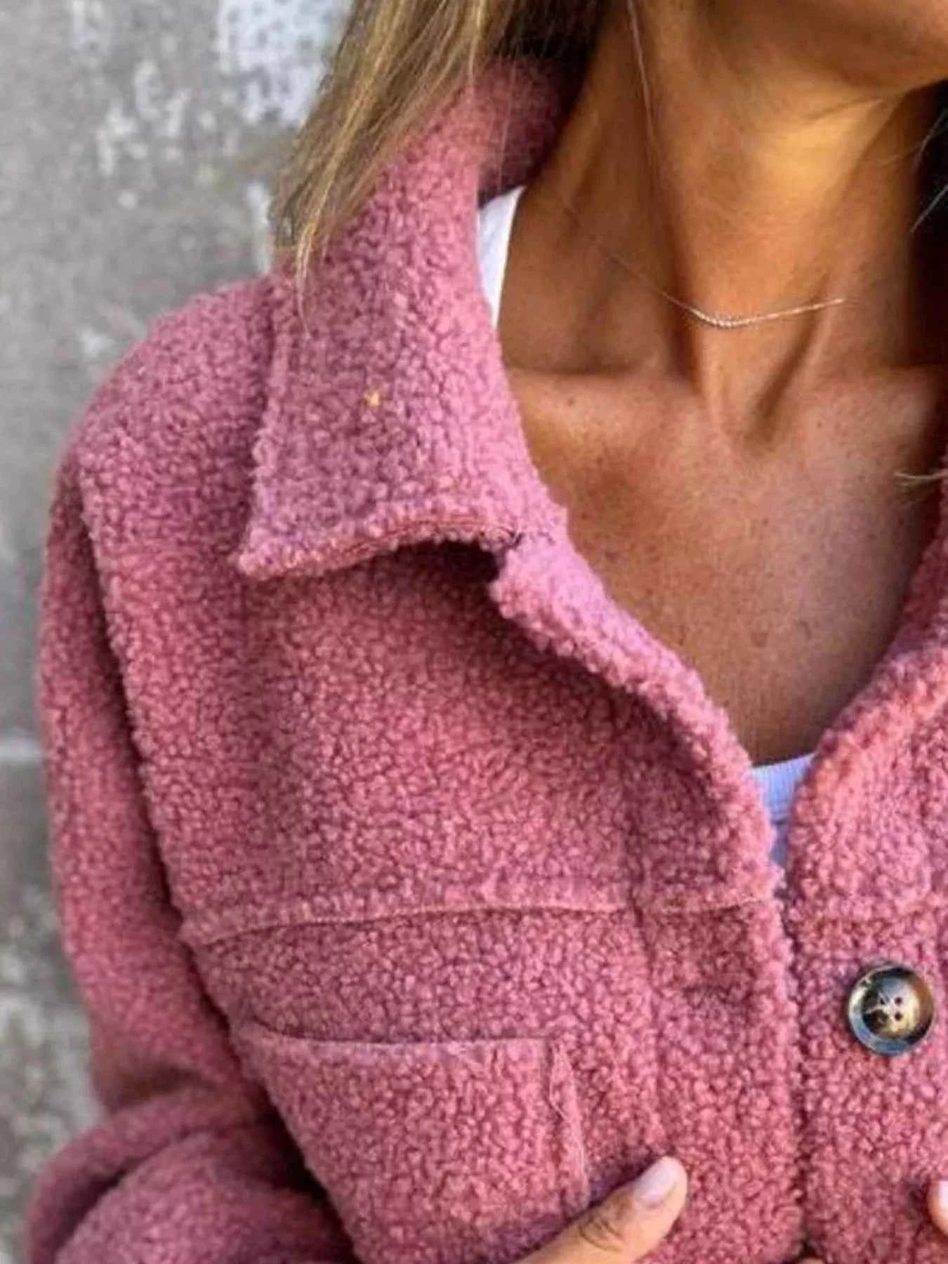 Full Size Single-Breasted Sherpa Shacket Plus Size 34f35510-78e3-40e4-877b-48c38d2e3477-Max-Origin