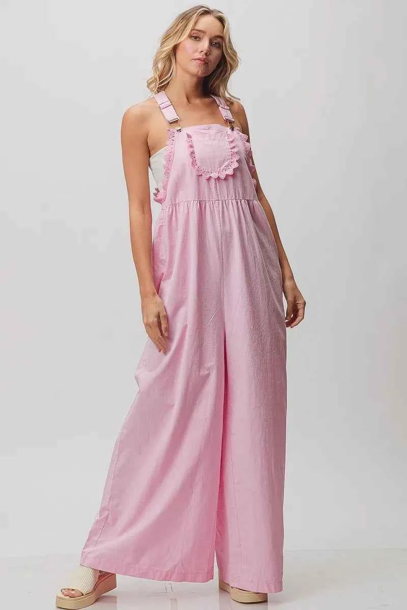 Lace Edge Detail Wide Leg Overall 34f7e24754c54568bd5f55f4eb7aca4f-Max-Origin