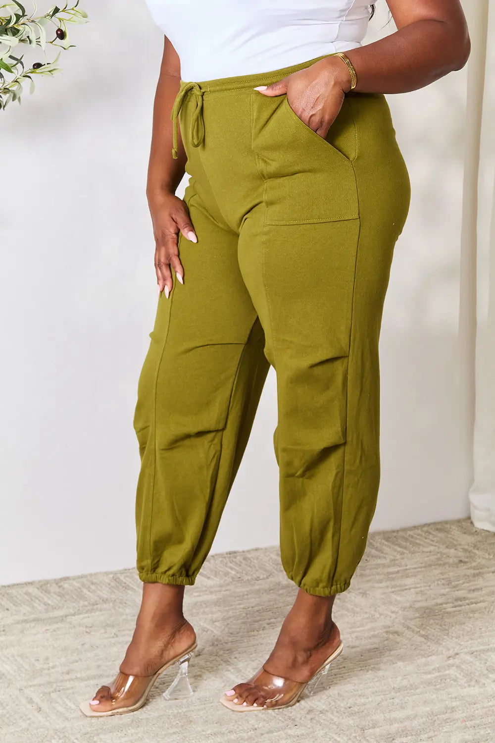 Culture Code Full Size Drawstring Sweatpants with pockets 351e6b438dca4f2e8946eb1036ab6f24-Max