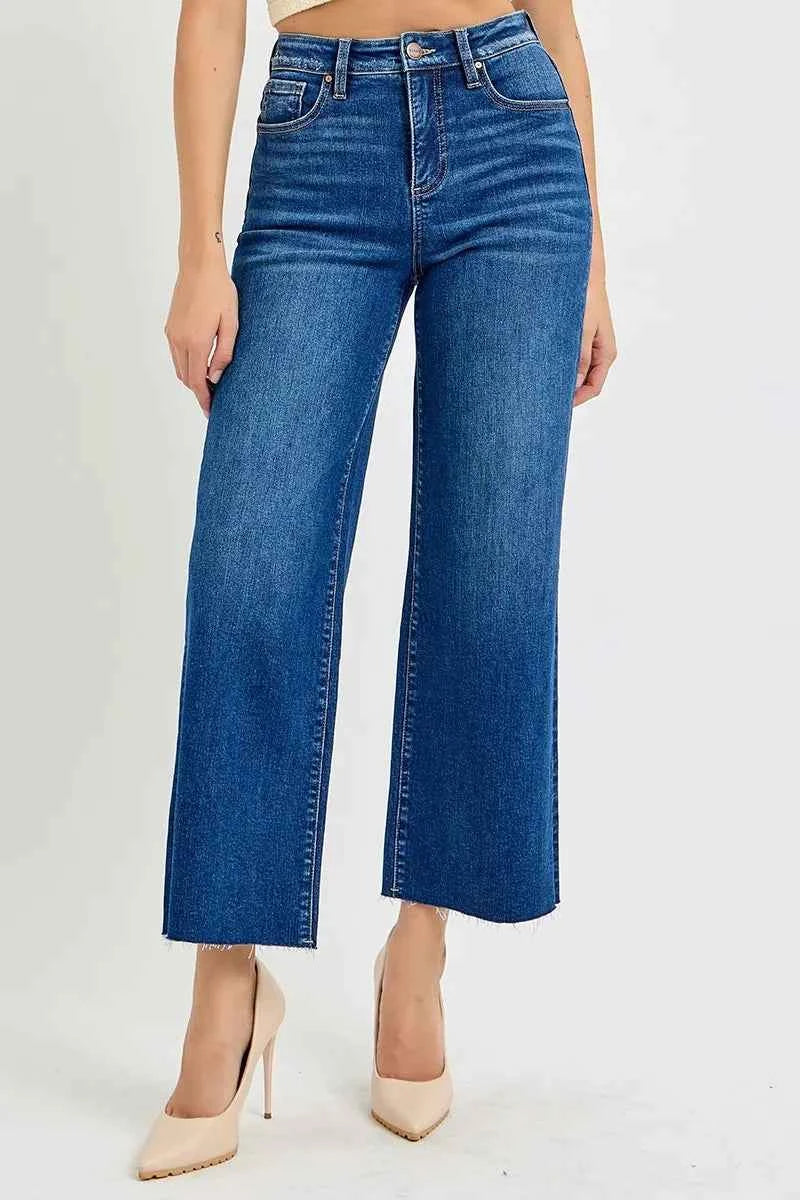 RISEN Full Size Tummy Control High Rise Wide Crop Jeans Plus Size 3522dd2522484b058d1c4b68b7052c5a-Max-Origin