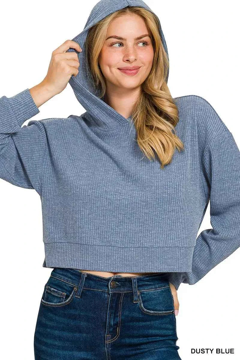 Zenana Drop Shoulder Ribbed Crop Hoodie 3550244a7243449e954ace723b9da400-Max-Origin