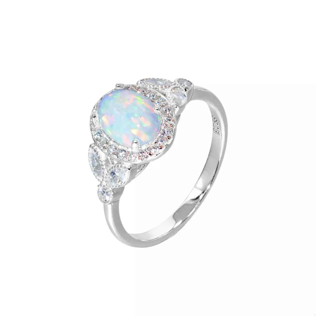 925 Sterling Silver Zircon Round Ring 35612809-7346-4896-bf25-8d7c28a2ecd1-Max-Origin