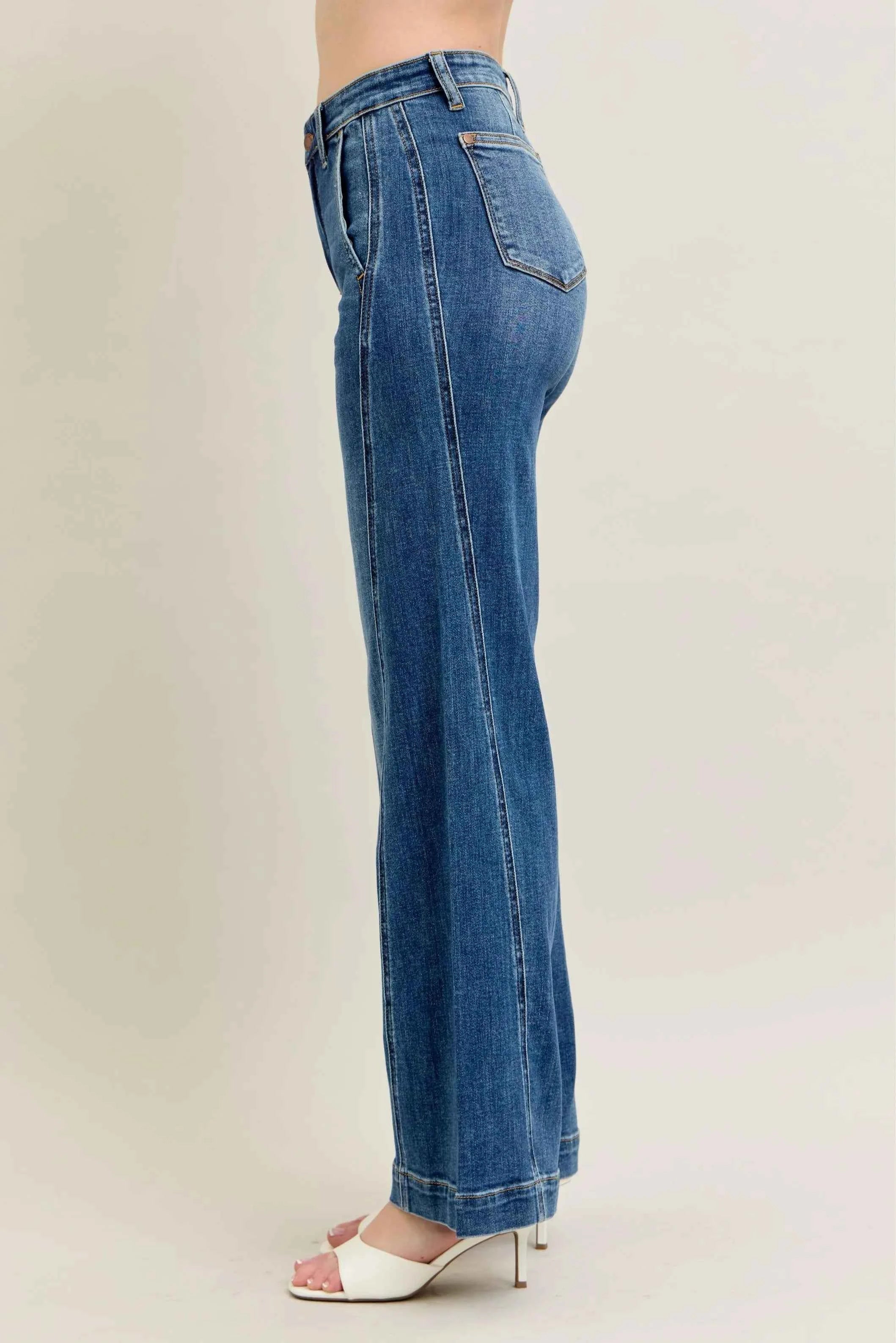 Judy Blue Full Size High Waist Wide Leg Jeans Plus Size 356278f08c2842b986fe4ff2003b1e3a-Max-Origin
