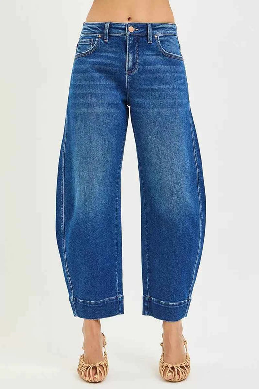 Mid Rise Crop Barrel Jeans 356f3093365344ca9ca6bfa126902121-Max-Origin