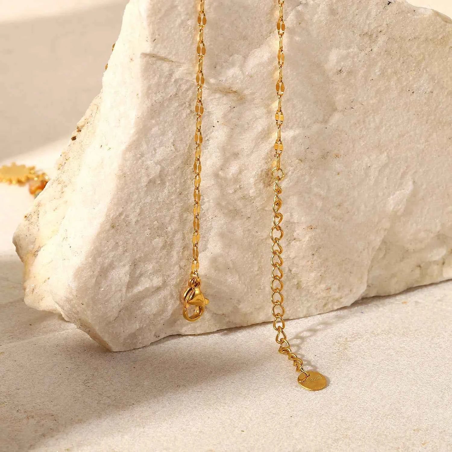 Bohemian Sun Charm Beaded Stainless Steel Necklace 35c8d9f3-9070-461c-872a-4726a95fecf0-Max-Origin